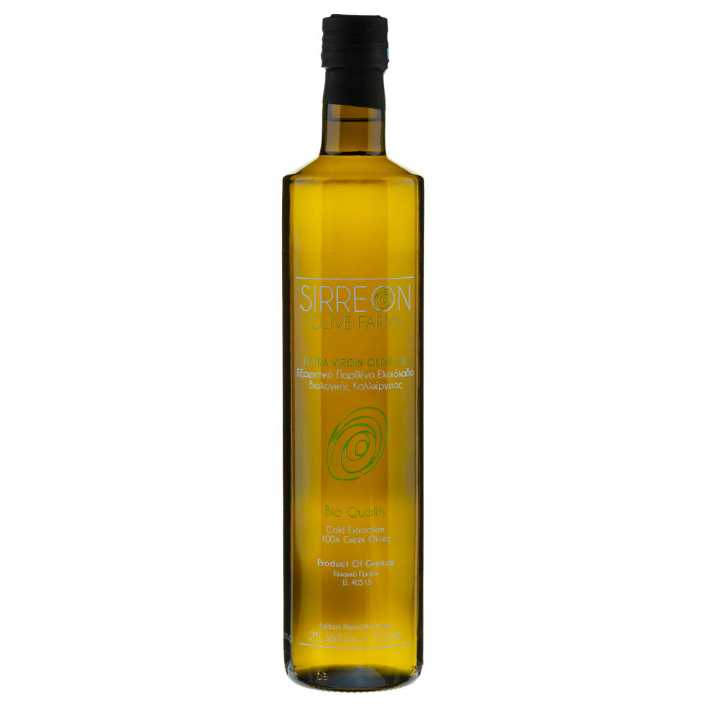 🌿 Extra Virgin Olive Oil Organic 750ml — Eliksir zdrowia w eleganckiej butelce 🍈