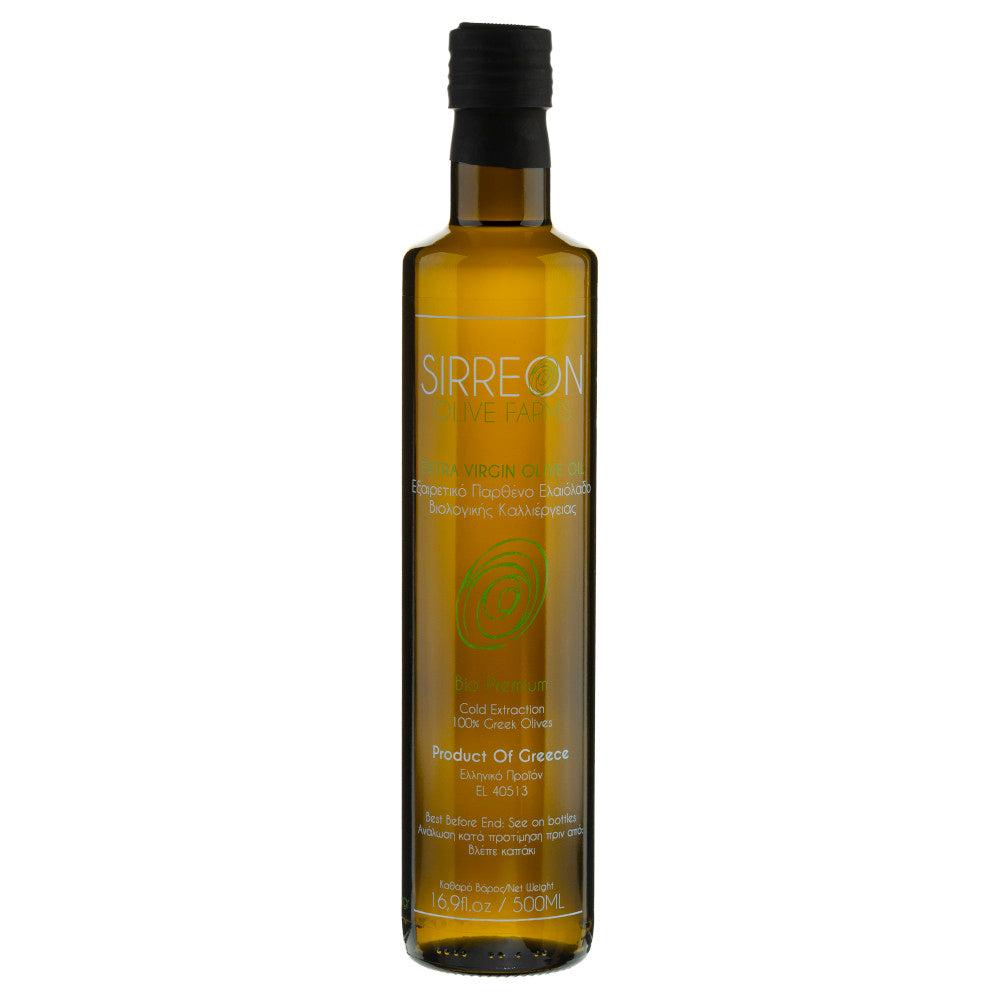 🌿 Extra Virgin Olive Oil Organic 500ml — Mała butelka, wielka moc natury! 🍈BIO